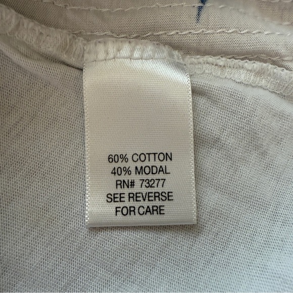 Apt. 9‎ Sequin Tank Top Peacock Feather Print Women’s Size Large Cream Whimsical - Picture 9 of 9